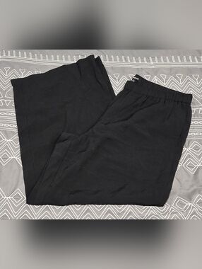 Madewell Pullon Wide Leg Cropped Pants Size Medium Petite